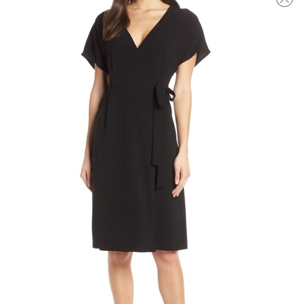 NWOT CHARLES HENRY Wrap Dress